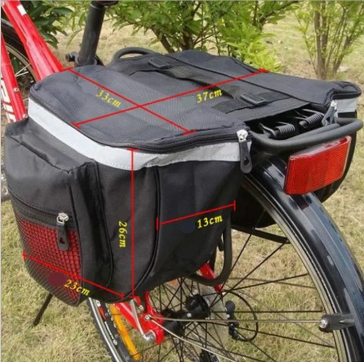 Mountain Bike Frame Travel Pannier Bag Bicycle Saddle Outdoor Durable Waterproof Phone Front Tool Bag Customized