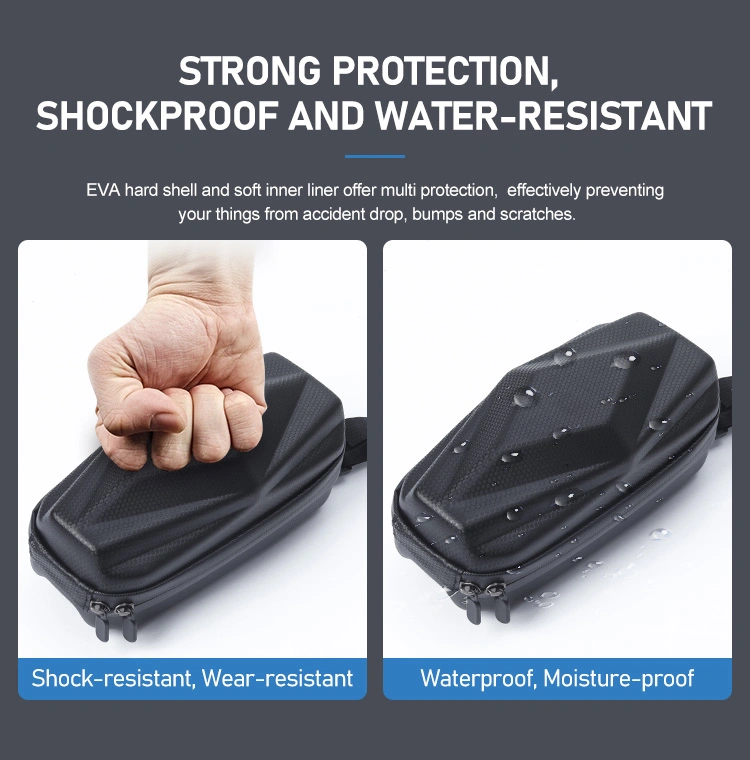 Custom Shockproof and Waterproof Travel Electric Scooter Carry Box Bike Handlebar Phone Case Road Frame Bicycle Bags