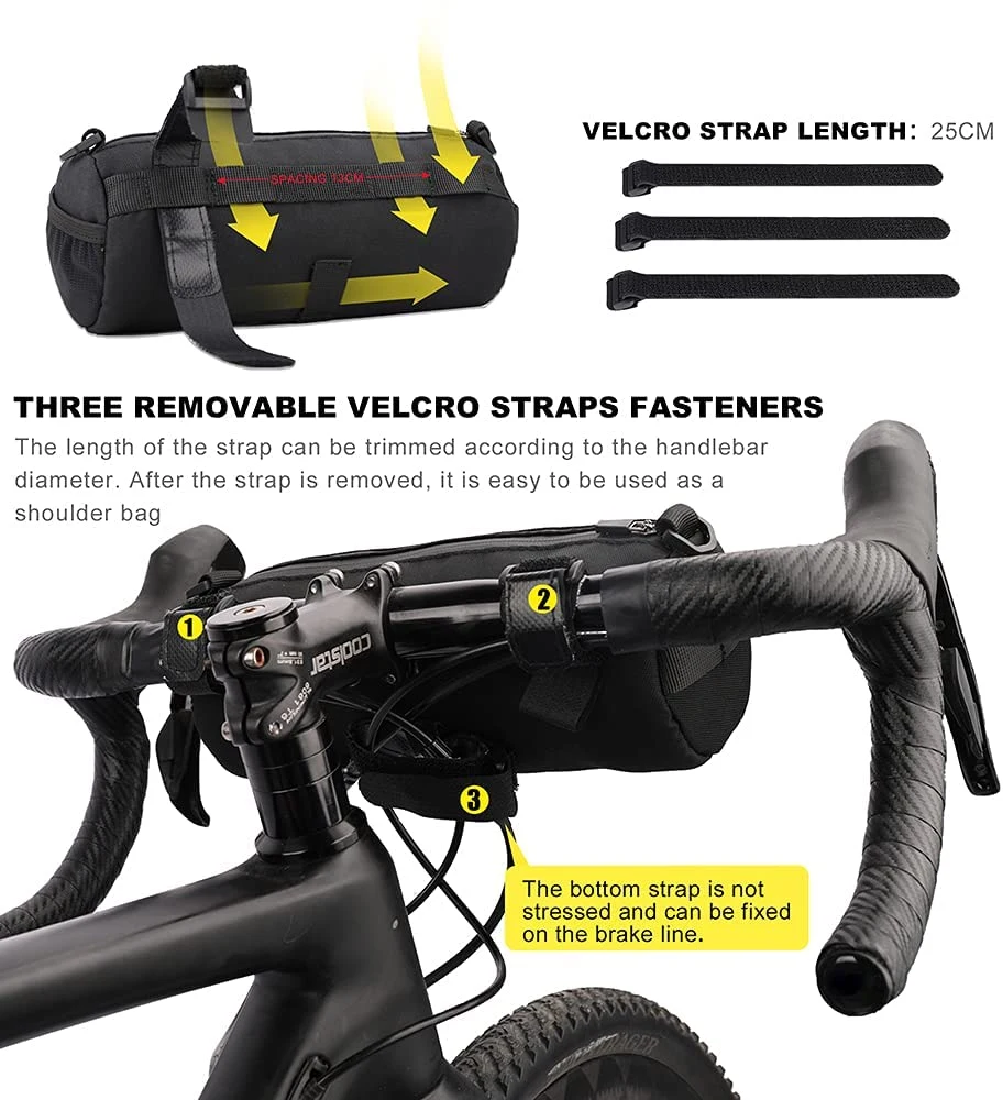 Custom Outdoor Waterproof Cycling Bicycle Front Frame Bike Handlebar Bag