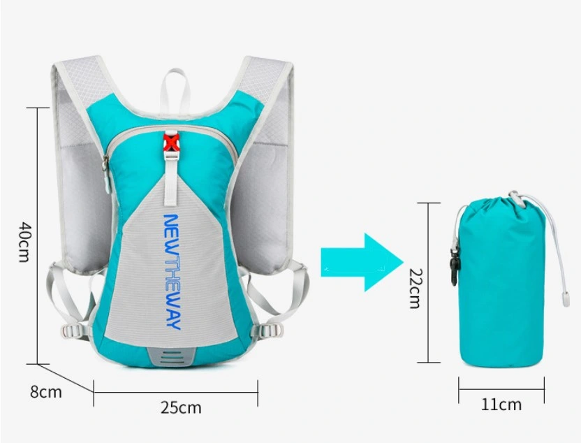 Fashion Outdoor Waterproof Hiking Backpack Folding Riding Bike Backpack Bag