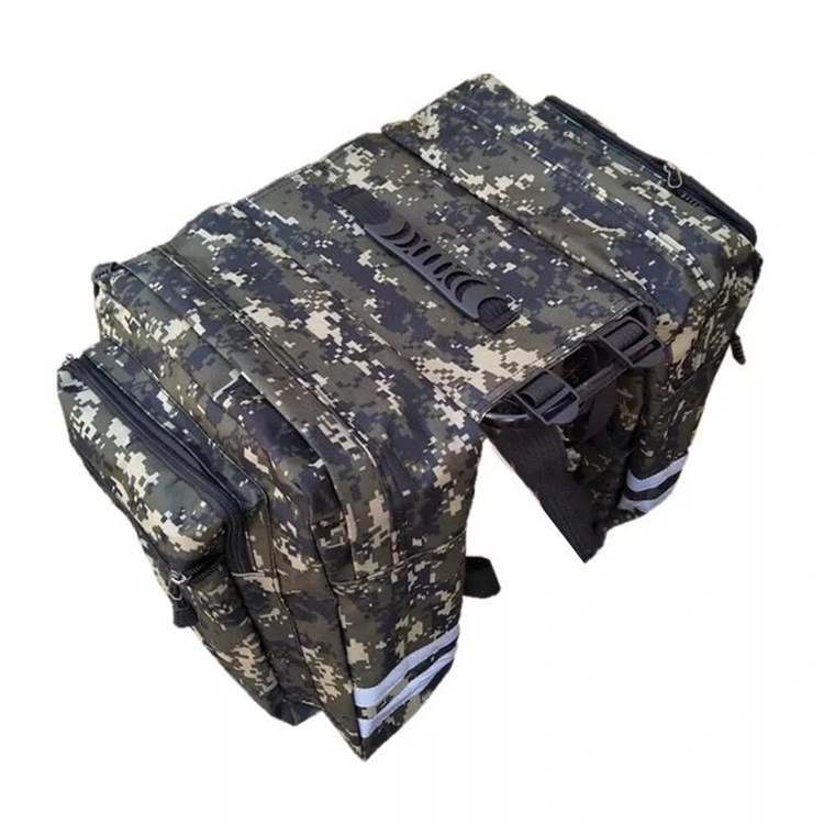 Wholesale Bicycle Rear Frame Pack Outdoor Cycling Camouflage Bicycle Storage Bag
