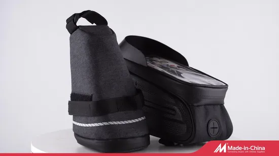 EVA Bicycle Handlebar Mobile Phone Bag Frame Bag (HBG-081)