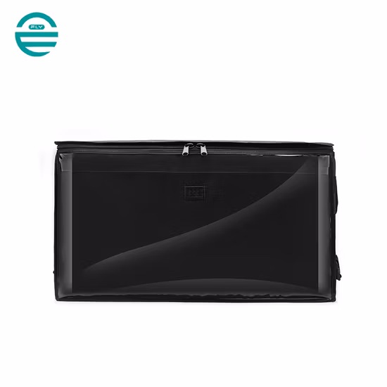 Double Layers Motorcycle 500d PVC Waterproof Ice Cooler Insulated Aluminum Foil Food Delivery Pizza Bag Food Delivery Bag Backpack Reusable Lunch Thermal Bags